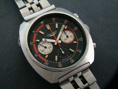 VTGE RARE LONGINES VALJ 72 Cal 330 Ref. 8224 DIVER CHRONOGRAPH