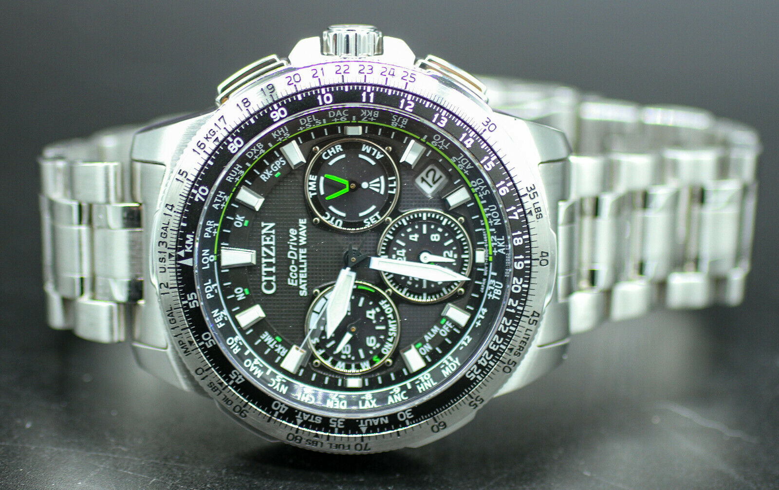 Citizen ProMaster Navihawk Eco-Drive Satellite Men's Watch CC9030