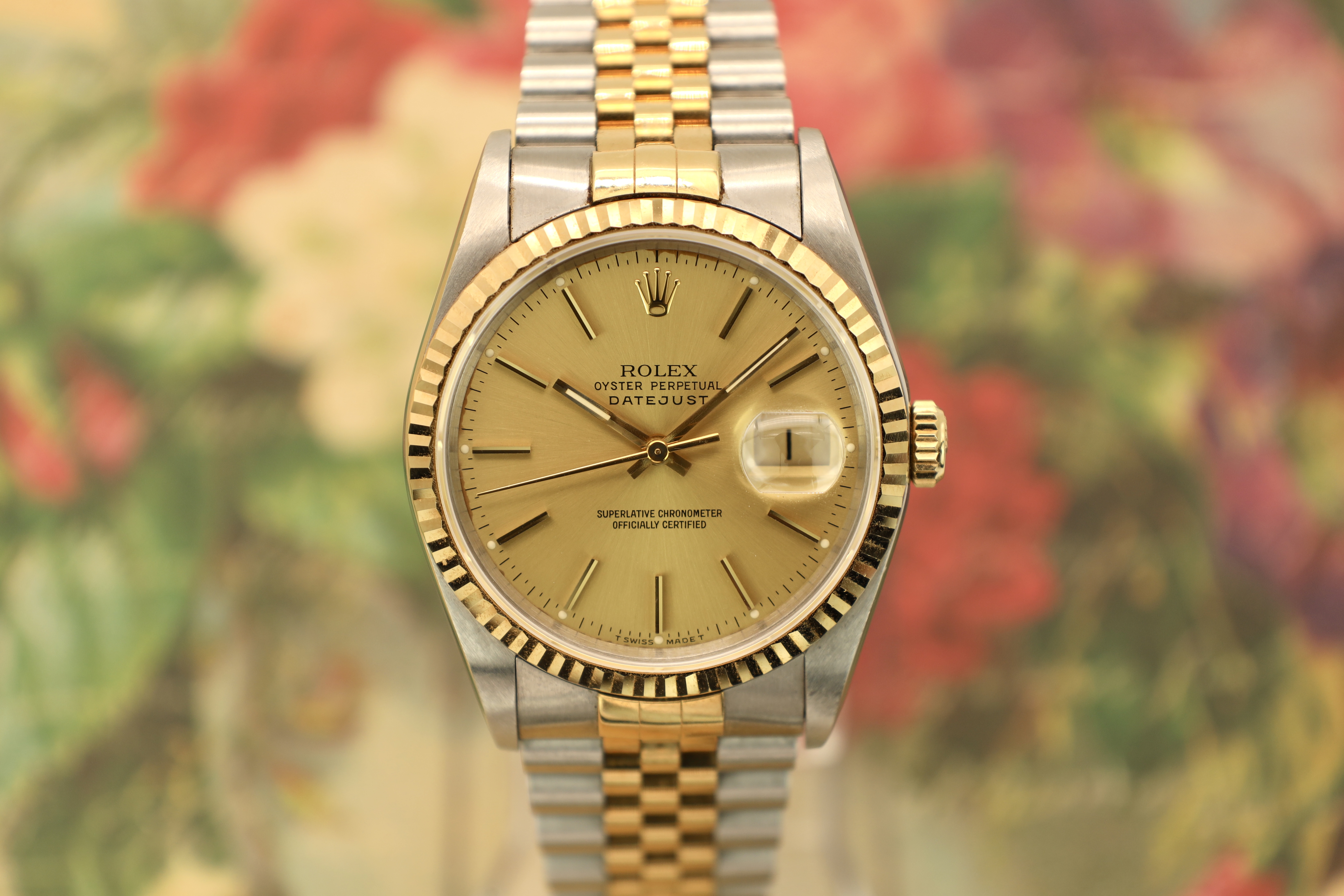 WTS 1991 Rolex Datejust Ref. 16233 Champagne Dial WatchCharts