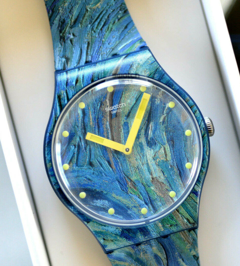 NEW in Box! Swatch MOMA STARRY NIGHT By VINCENT VAN GOGH Stunning