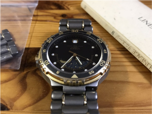 Casio Lineage Titanium LIN-330W Cosmo Graph Watch Shipped from