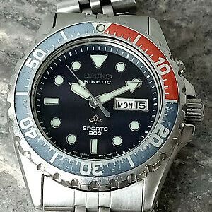 RARE SEIKO DIVER SPORTS 200 5M43-0A40 SKJ003 KINETIC AUTO
