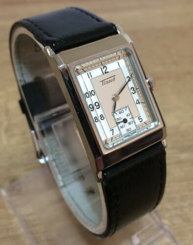 tissot tank style watch