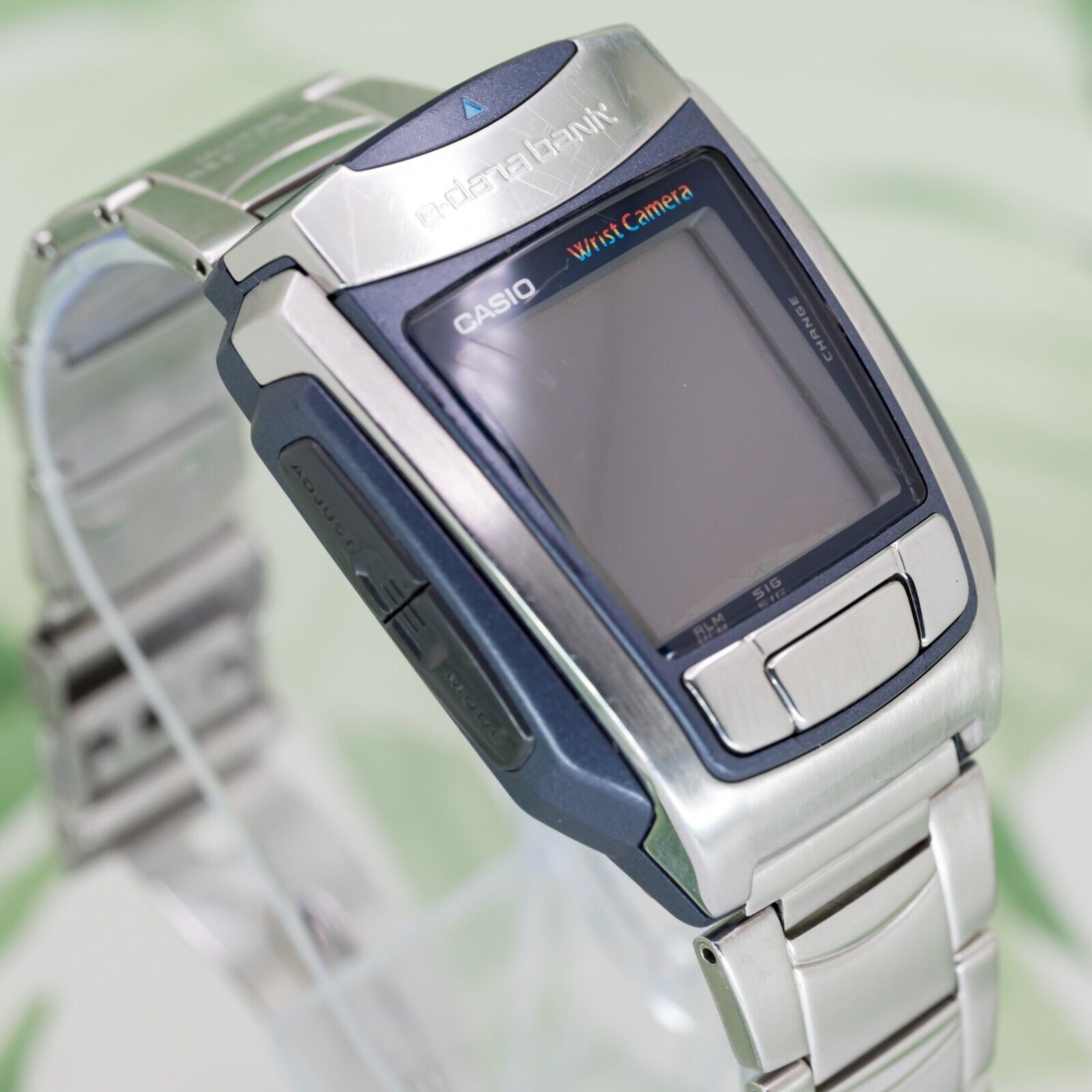 2000 CASIO WQV-10 WRIST CAMERA WR VINTAGE DIGITAL WATCH