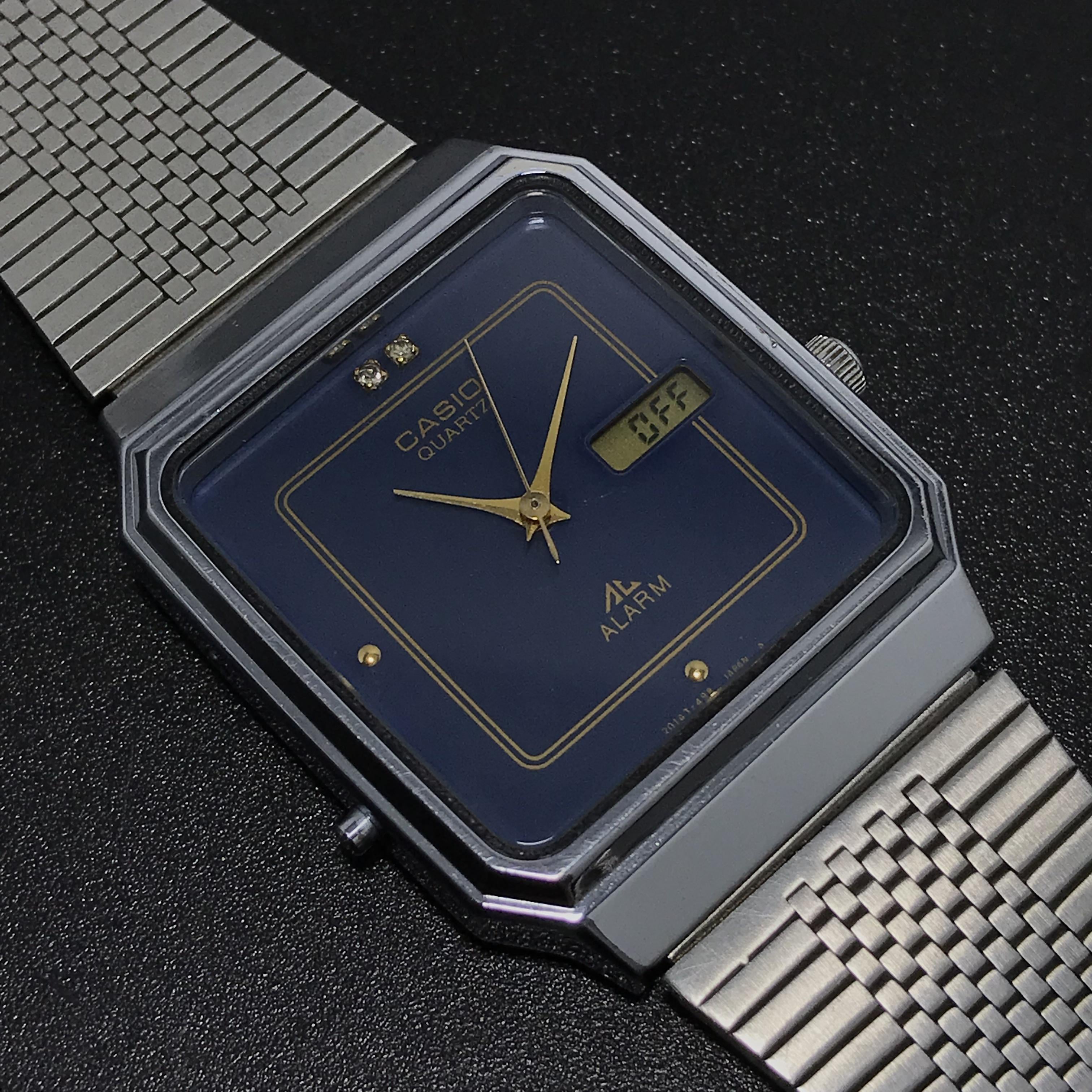 WTS] Vintage Casio MQA-725 Ana-Digi Alarm Mod. 333 Japan Made 