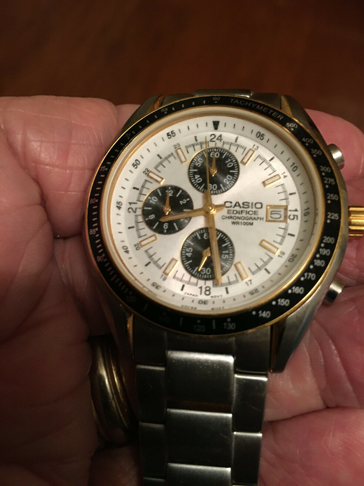 edifice chronograph watch price