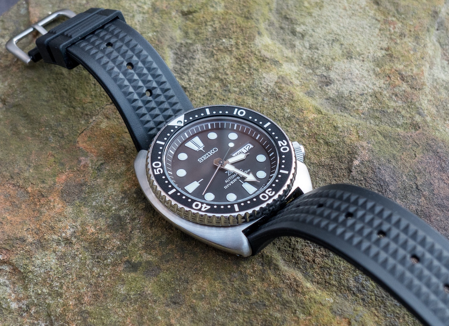 seiko turtle waffle