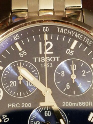 Tissot 1853 Men s Black Quartz Watch T461 Sapphire Crystal 200M