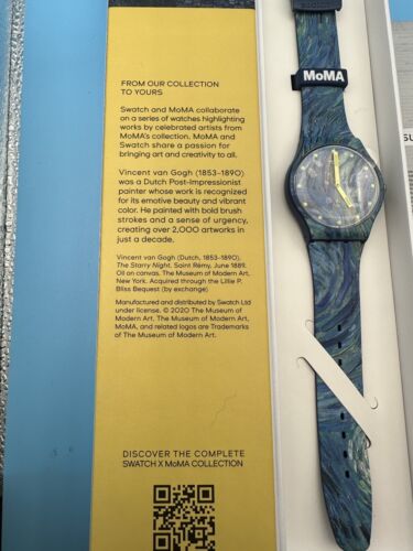 Swatch The Starry Night By Vincent Van Gogh, The Watch (SUOZ335)