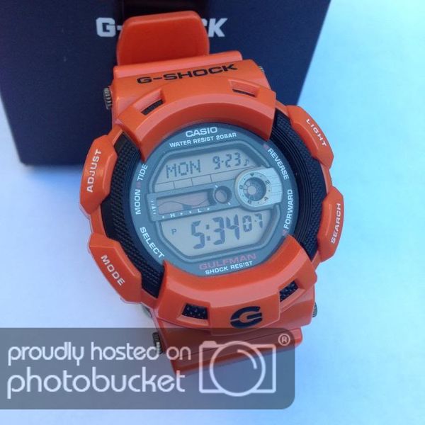 Casio G-Shock Gulfman Rescue Orange MIRO | WatchCharts Marketplace