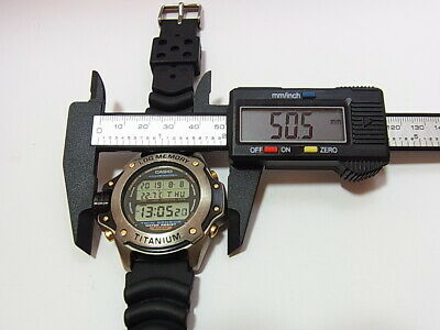 Casio DEP-700 Log Memory Twin Sensor Titanium Diver's Men's