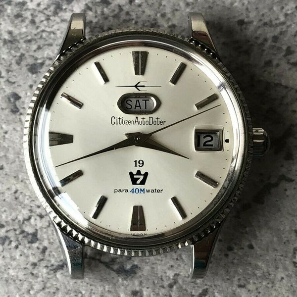 Citizen Auto Dater Seven para40mwater day-date – Vintage