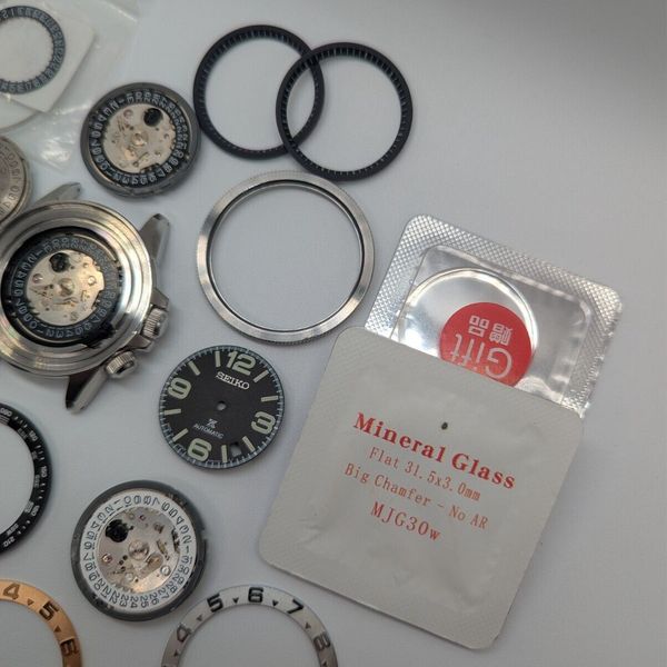 WATCH KIT - SEIKO MOD - Build your own Watch - Seiko Genuine Components ...