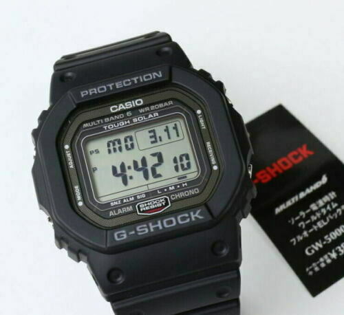 Casio G-shock GW-5000 1JF Made in Japan + extra band & case set