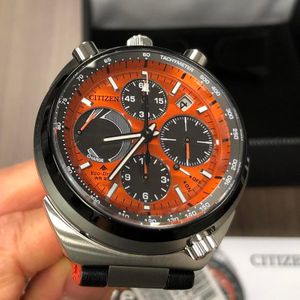CITIZEN PROMASTER クロノグラフ オレンジ CITIZEN - 【CITIZEN】展示品特価/プロマスター/メンズ腕時計