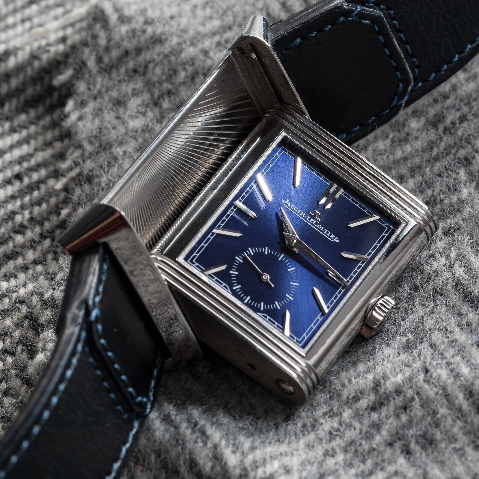 Jaeger LeCoultre Reverso Blue Watch Q3978480 214.8.62 2028