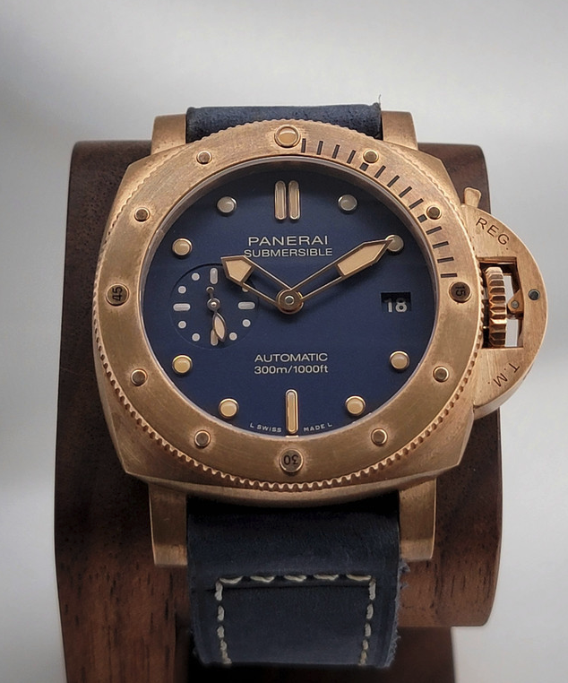 panerai submersible 42mm bronze