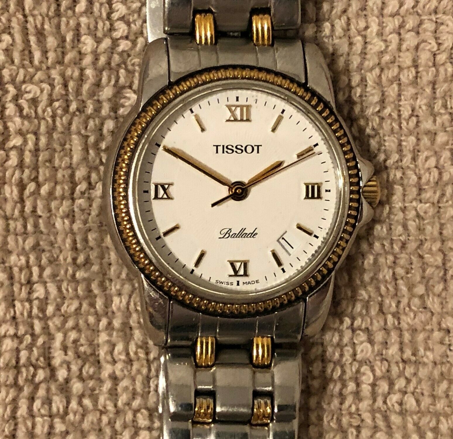 Women s Vintage Tissot Ballade Watch Stainless Swiss Date