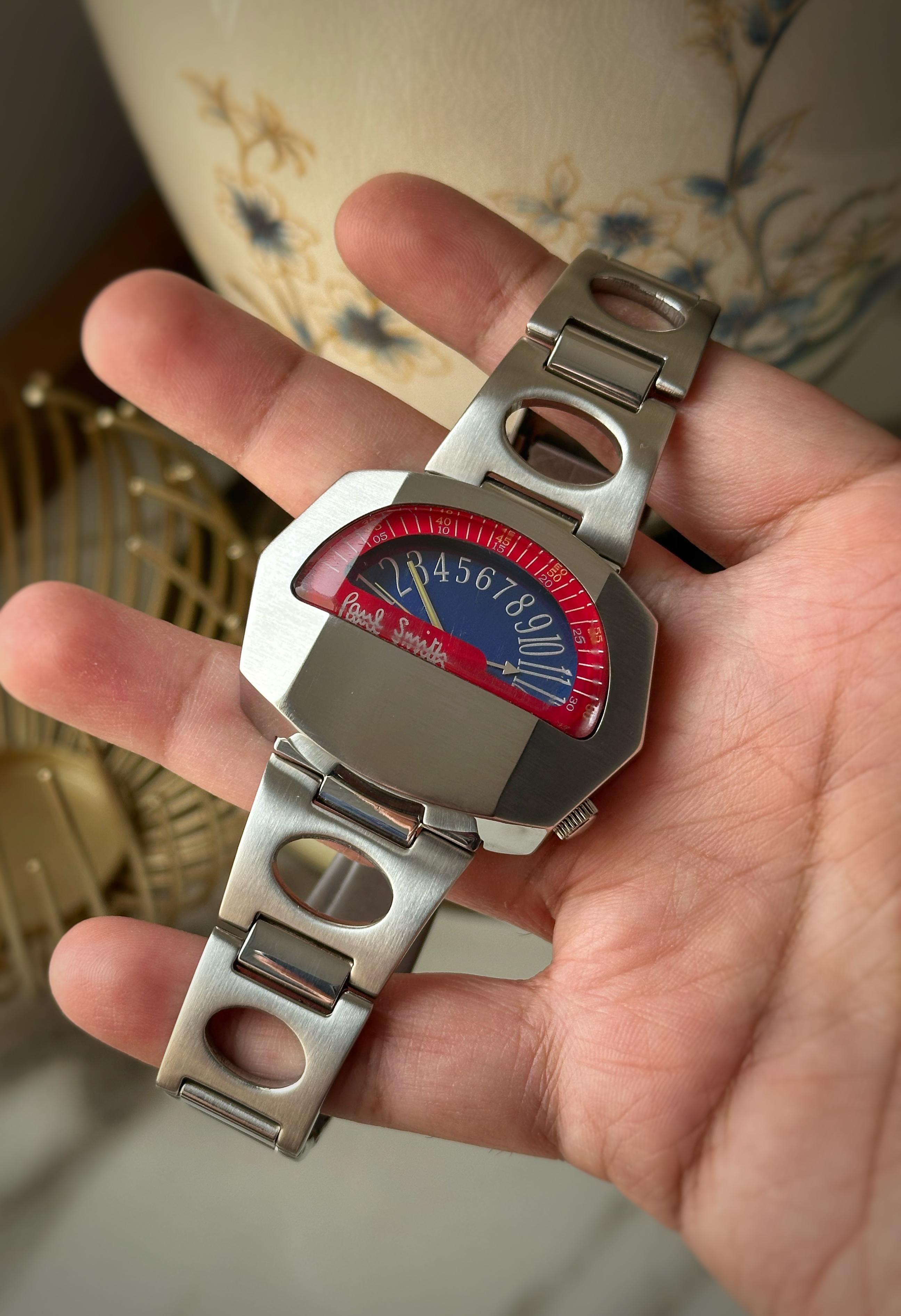 WTS] Paul Smith Speedometer 6117-h06778 Half dial fun watch only