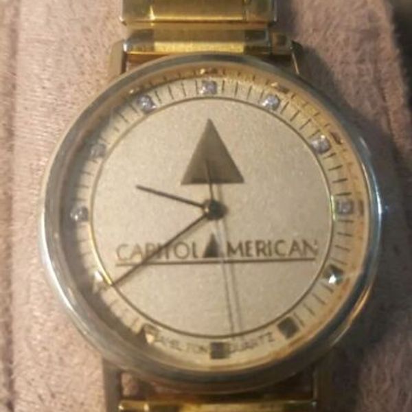 Mens Hamilton Capitol American Gold Filled Watch NEEDS CROWN ...
