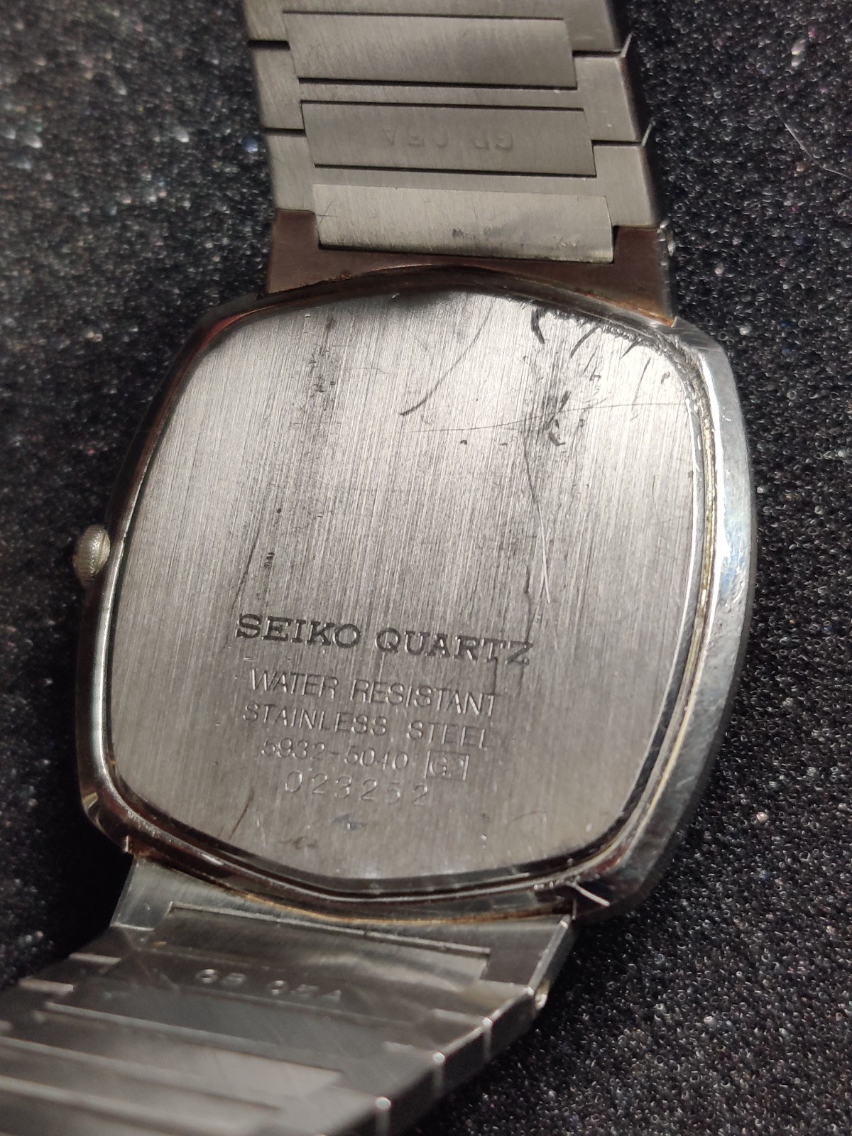 Rare Vintage Seiko Credor 5932-5040 KEH021 Blue Dial Quartz Watch