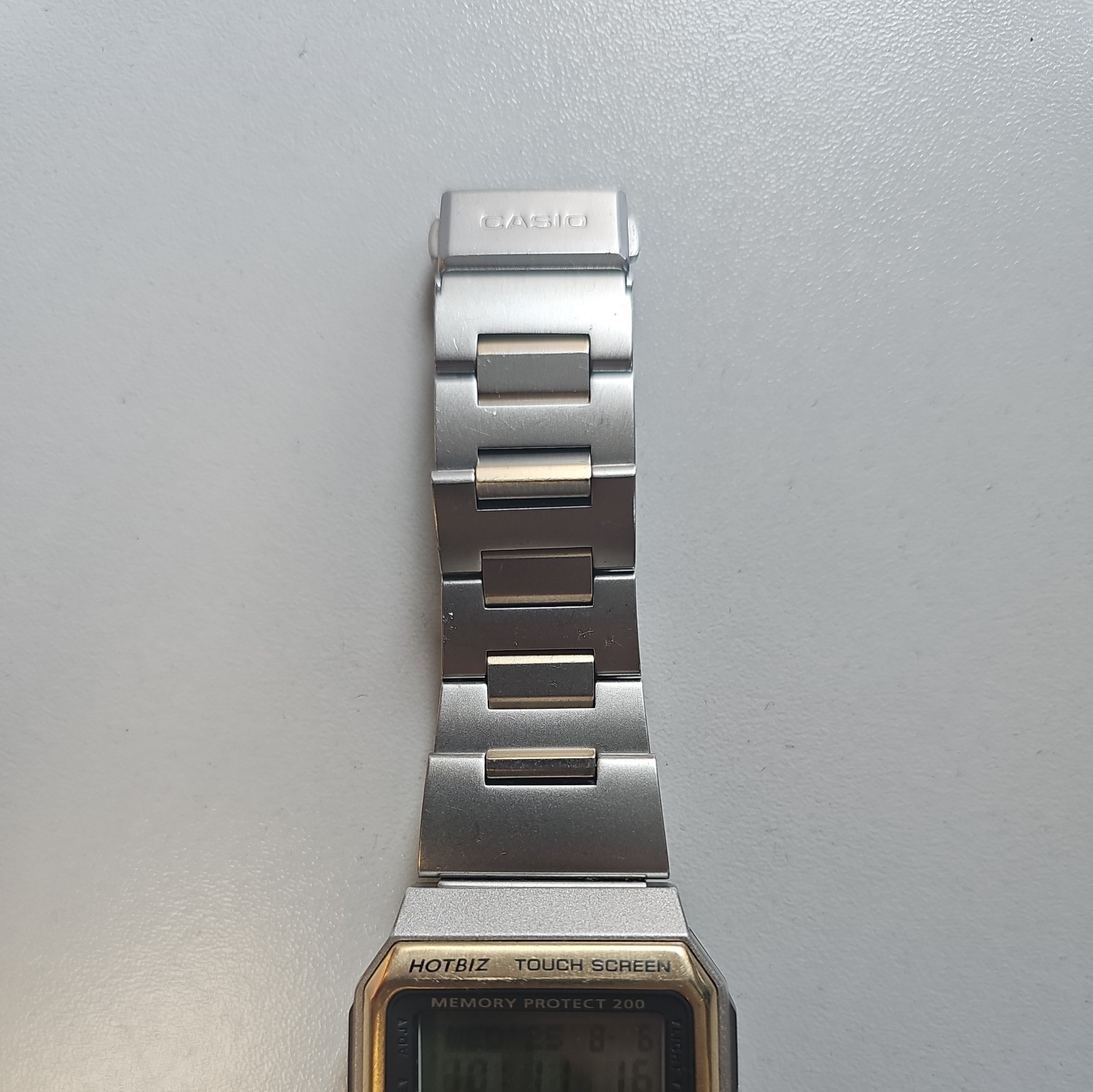 Casio VDB-3100 Hotbiz Rare Touch Screen Watch - Silver / Gold