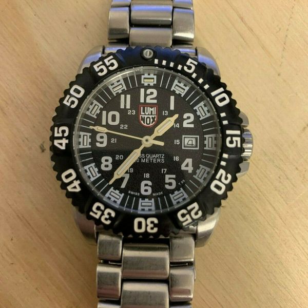 Luminox Navy Seal Steel 3150 Wrist Watch for Men Excellent Condition ...