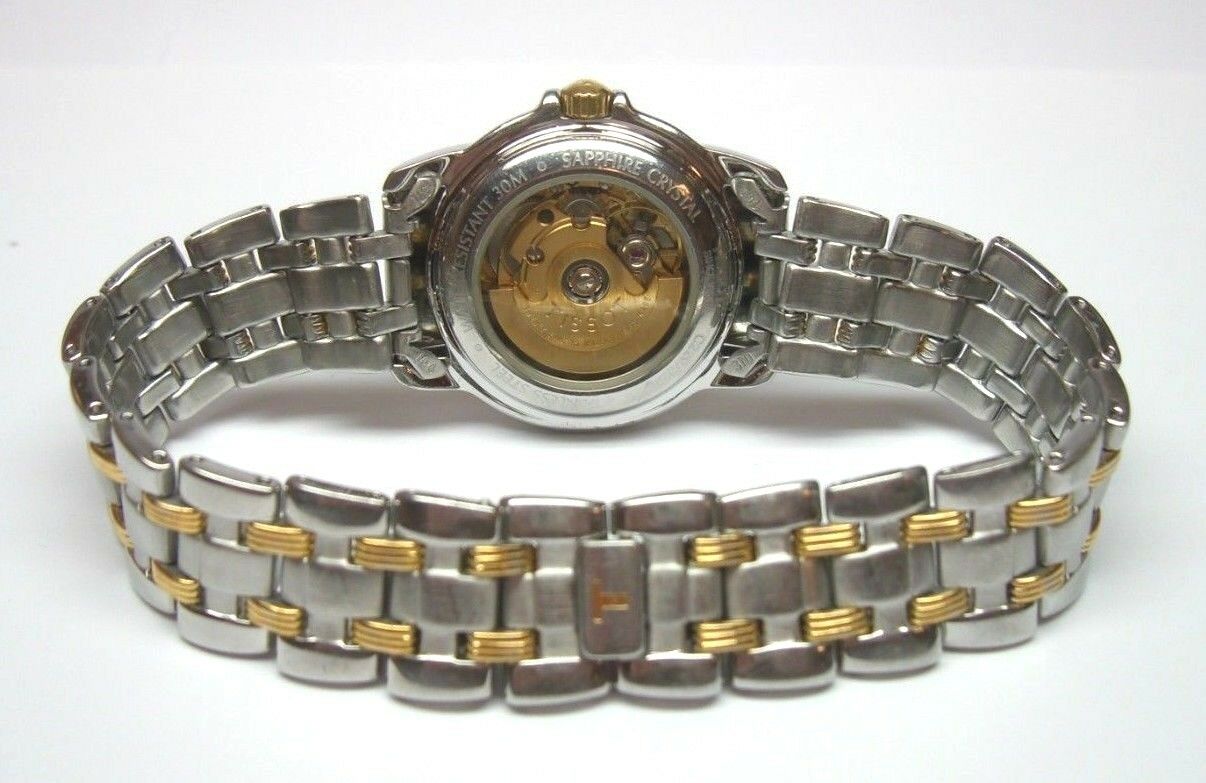 LADIES TISSOT BALLADE AUTOMATIC TWO TONE STAINLESS STEEL LADIES TISSOT BALLADE AUTOMATIC TWO TONE STAINLESS STEEL