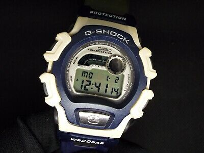 CASIO VINTAGE DIGITAL WATCH G-SHOCK 1681 DW-004 SURFING TRIPLE