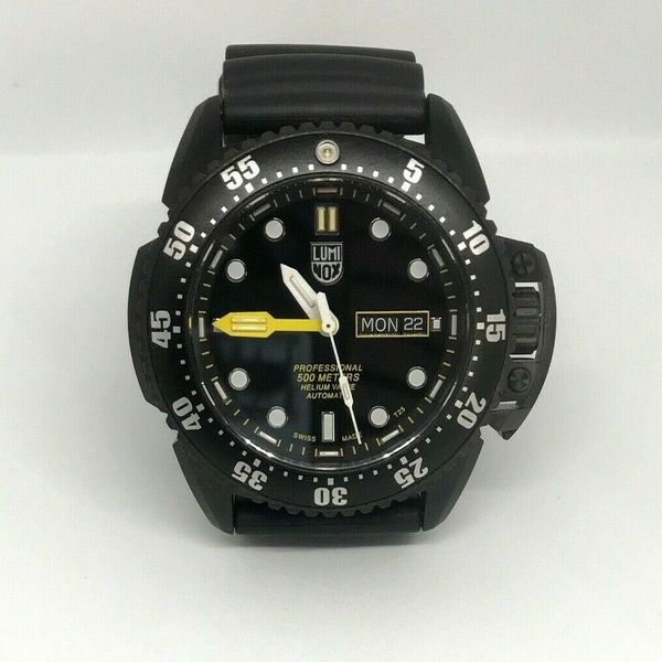 scott cassell luminox watch