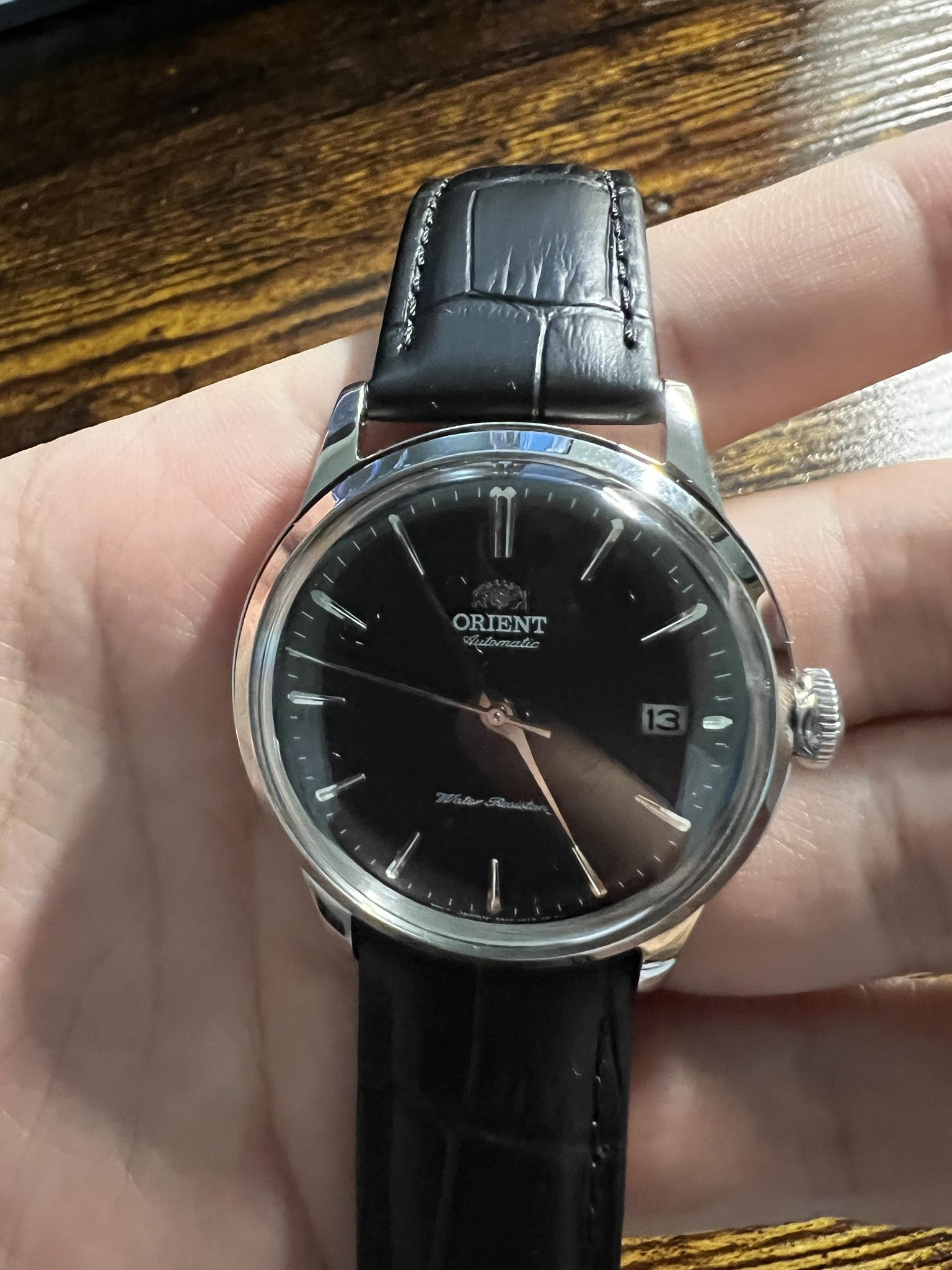 WTS] Orient Bambino Black 38mm, Casio a700 silver, Casio a1000 stainless  steel black
