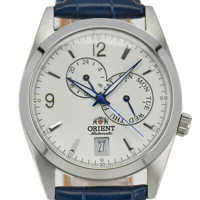 ORIENT ET07-C1-C Silver Dial DayDate Automatic Men's Watch N#D0420