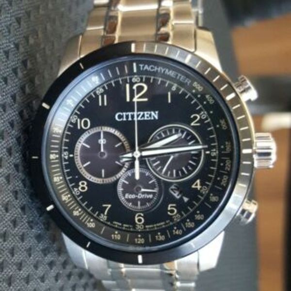 Citizen Eco Drive Chronograph Mens Watch B620S108764 44mm WatchCharts