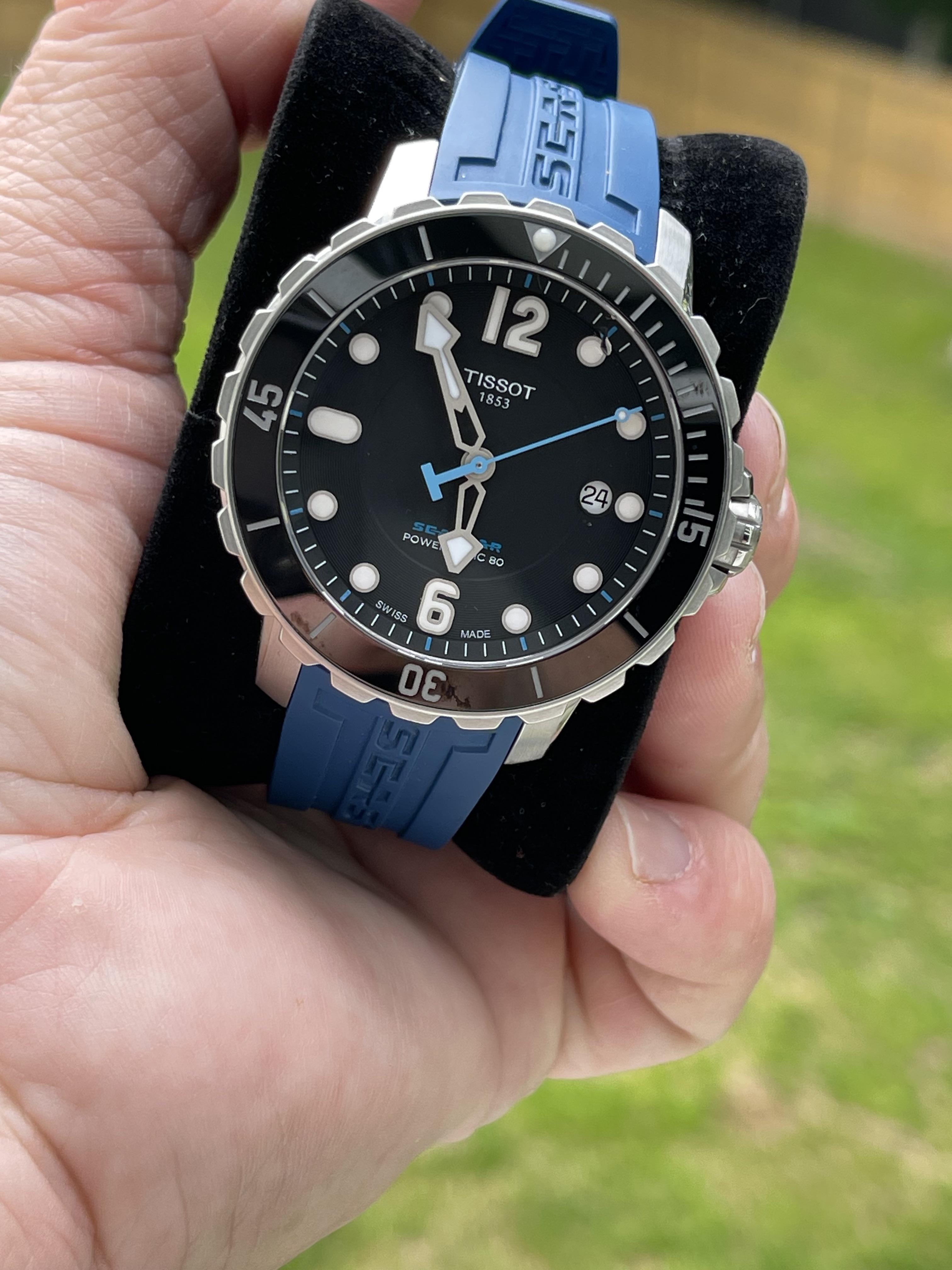 Tissot seastar 1000 2025 automatic caribbean special edition