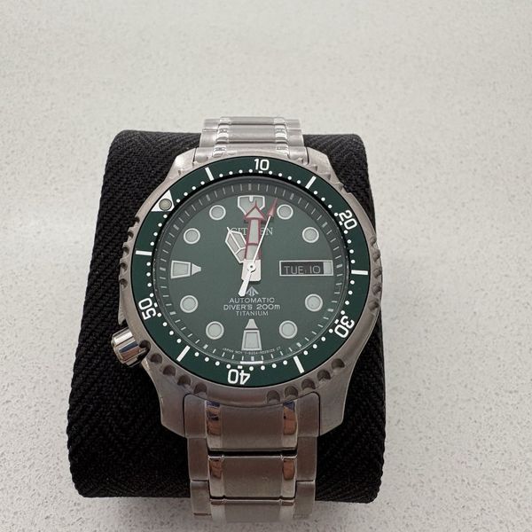 Citizen Promaster Marine Automatic | Titanium Watch NY0100-50X ...