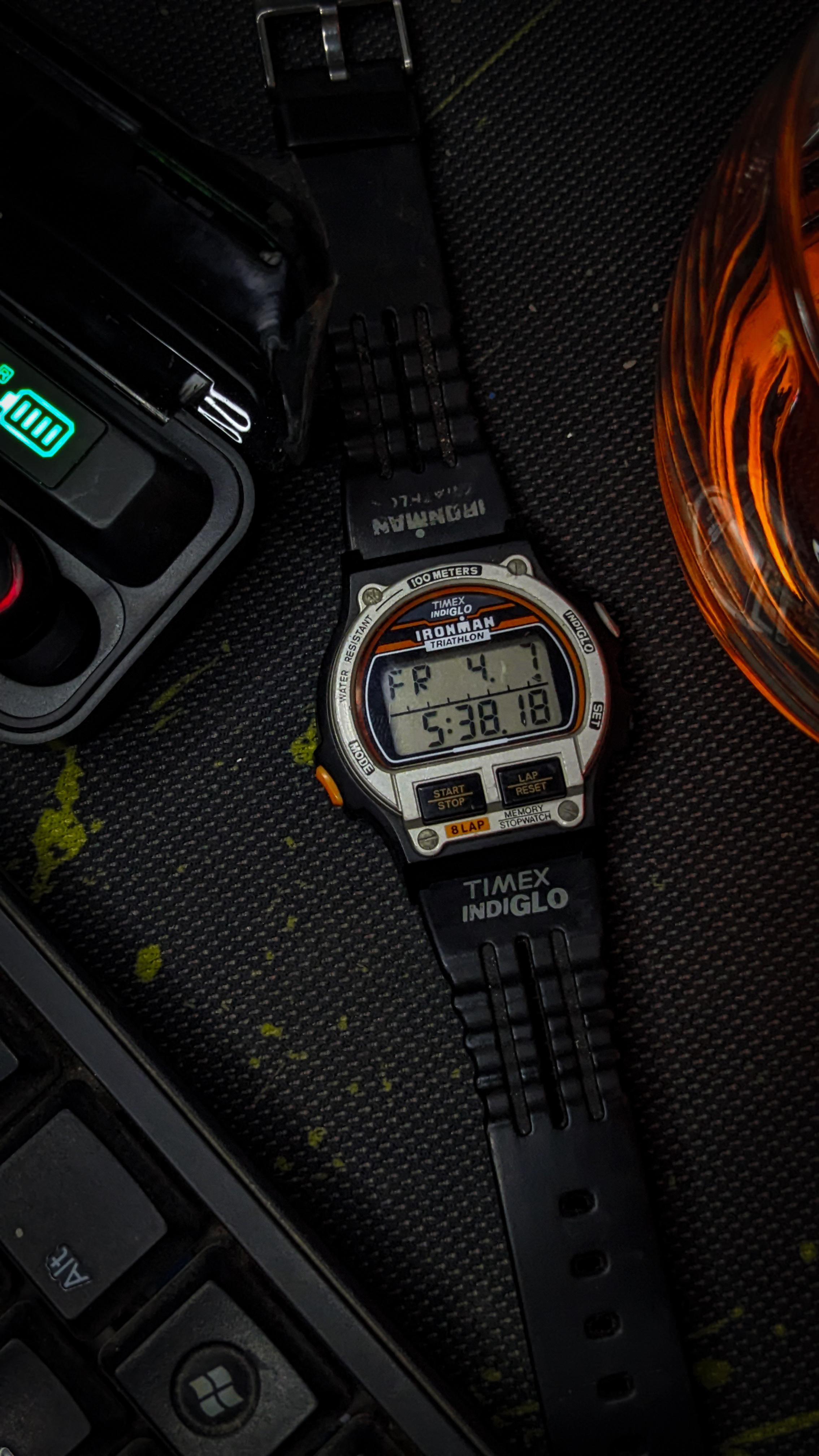Timex Ironman Watch Lap Function - YouTube