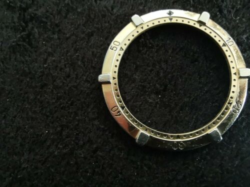 TAG HEUER 2000 choronograph 164.006 Bezel Gold Plate with clicker