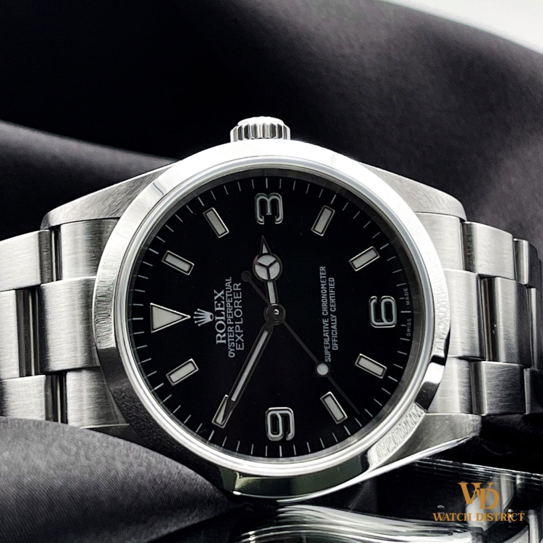 BEST 2005 UNDATED Rolex Explorer I 114270 FULL SET WatchCharts