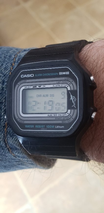 F.S. Vintage Casio W-200 module 108 Marlin | WatchCharts