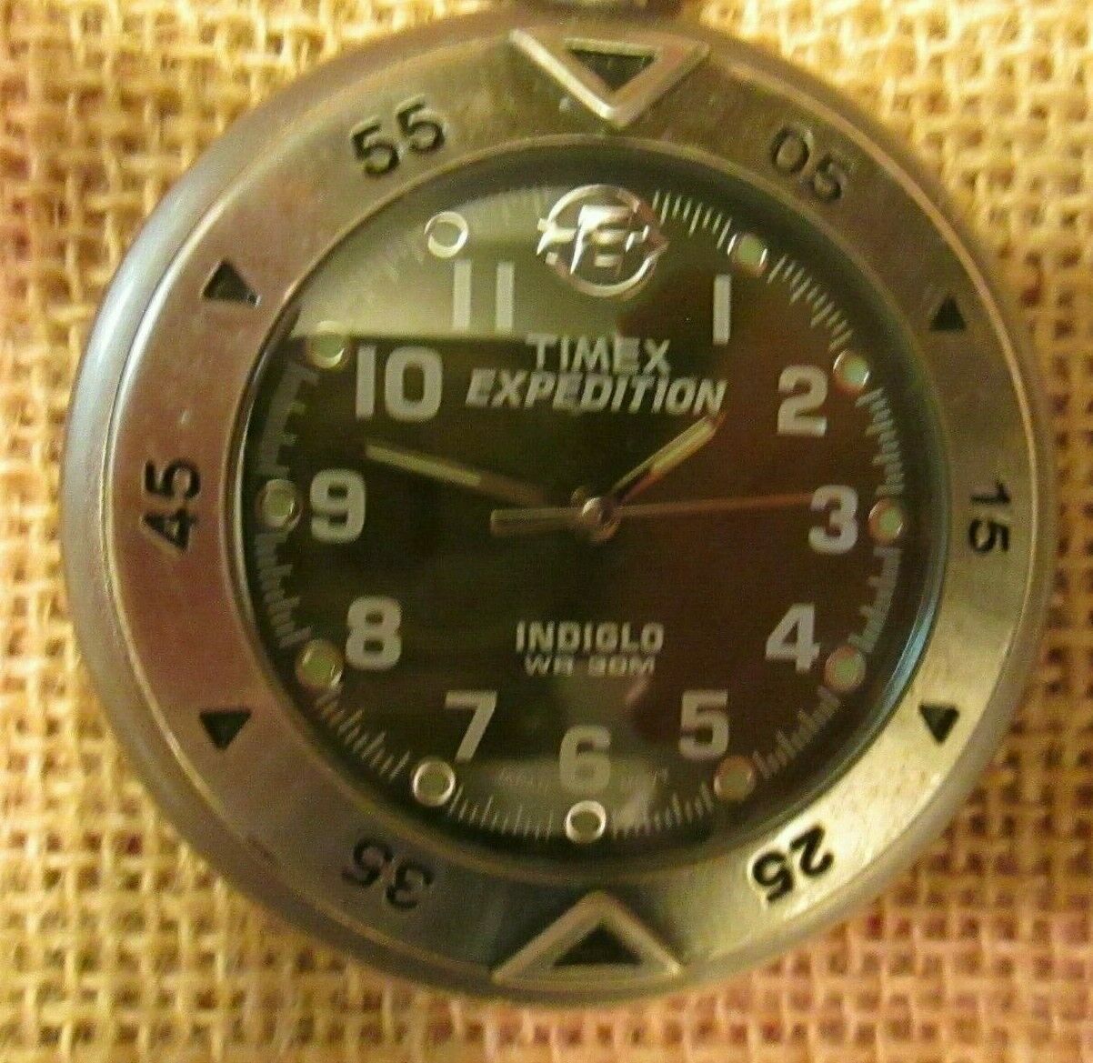 Timex expedition indiglo pocket watch on sale