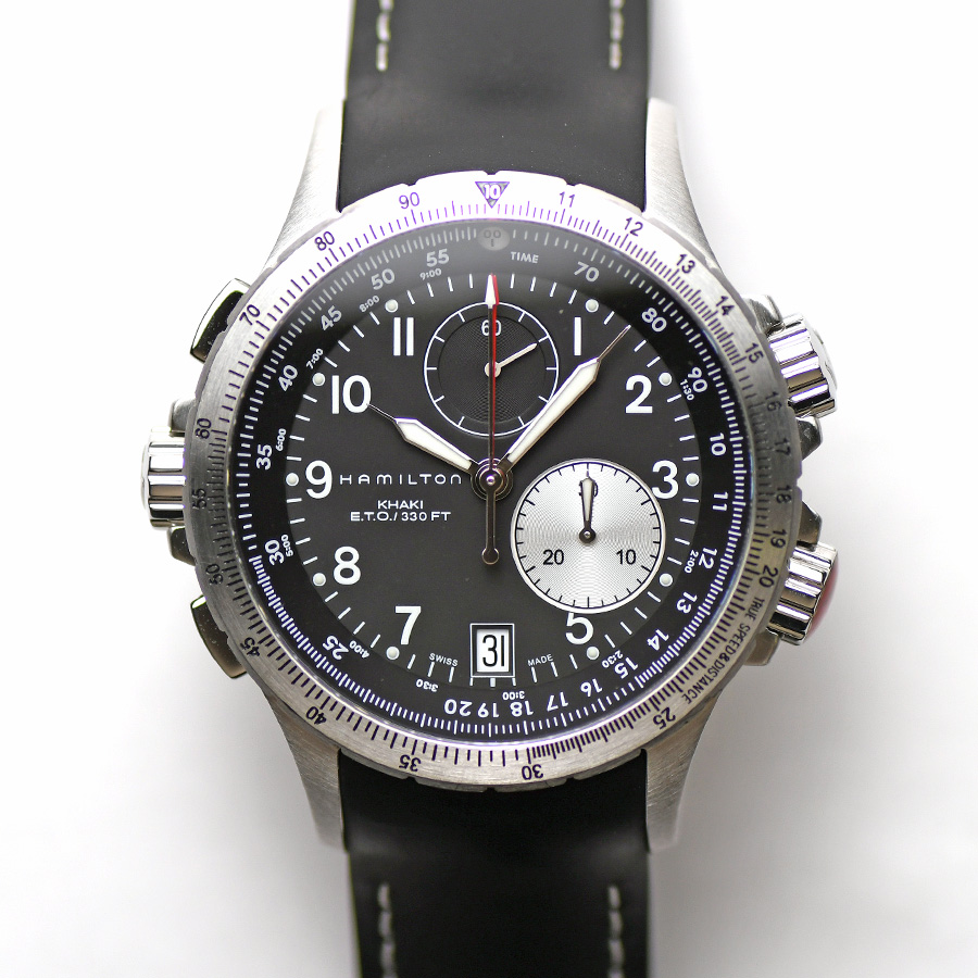 Hamilton khaki aviation cheap eto chrono quartz