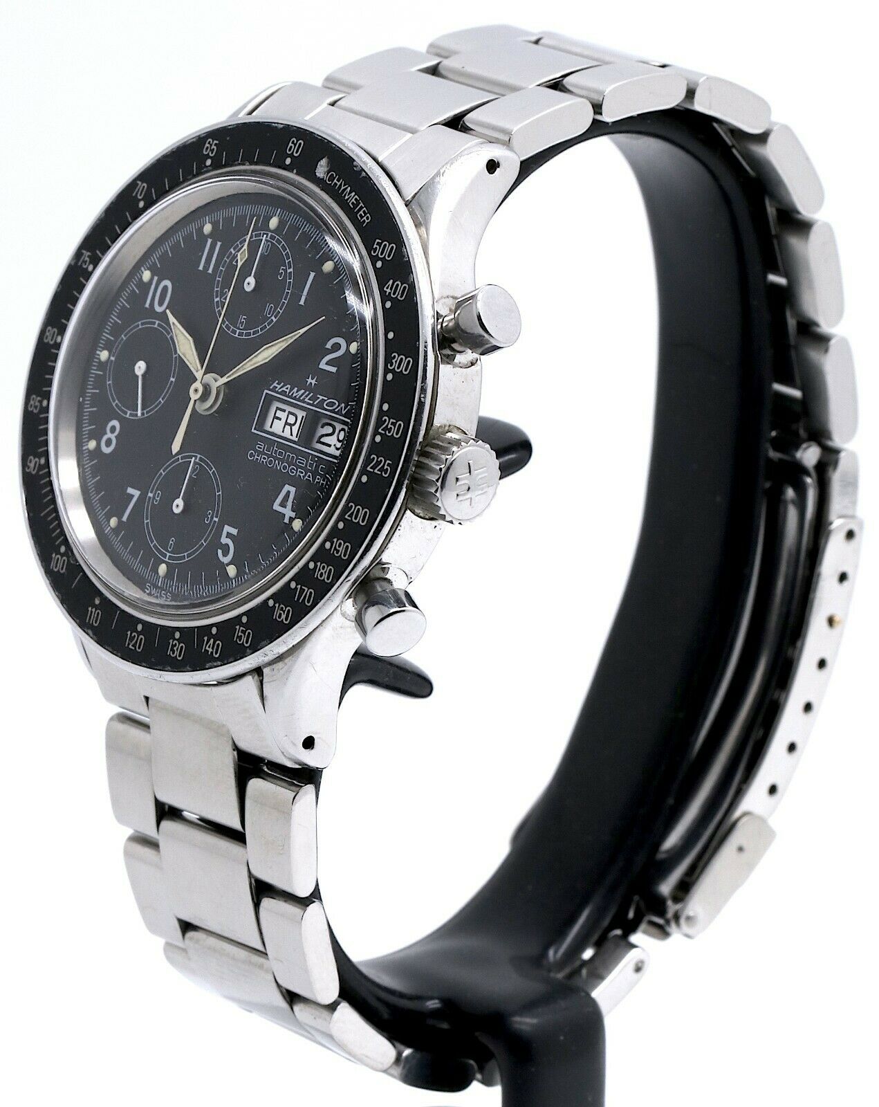 HAMILTON 9367 クロノグラフ Valjoux7750 Vintage 1970s HAMILTON chronograph automatic Valjoux 7750 Day Date