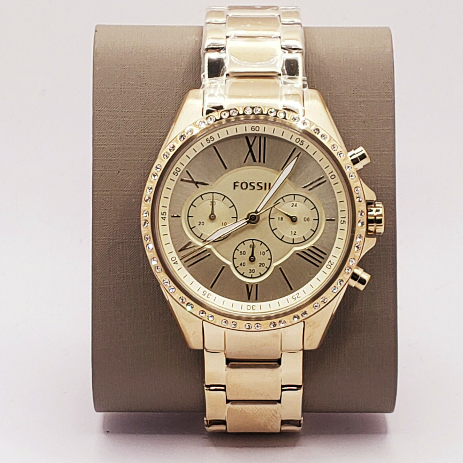 Fossil Women's Modern Courier Chronograph Rose Gold Stainless Steel Watch  40mm | CoolSprings Galleria