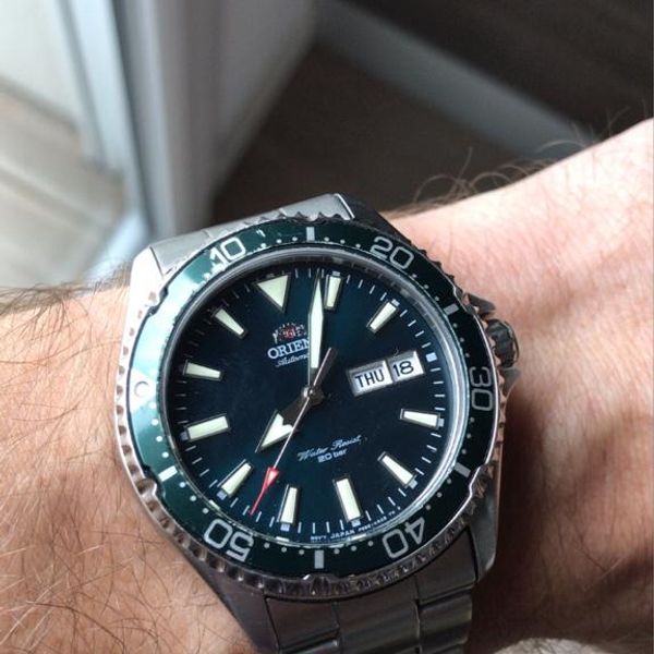 Orient Kamasu green WatchCharts