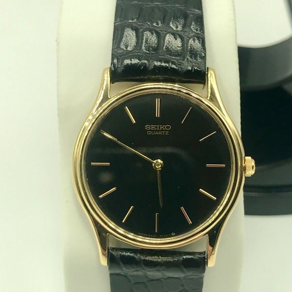 Vintage Seiko Quartz ref#. 6530-6140 Gold Tone Unisex Wristwatch ...