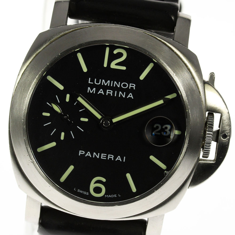 PANERAI Panerai Luminor Marina PAM00048 Self winding Men s Used