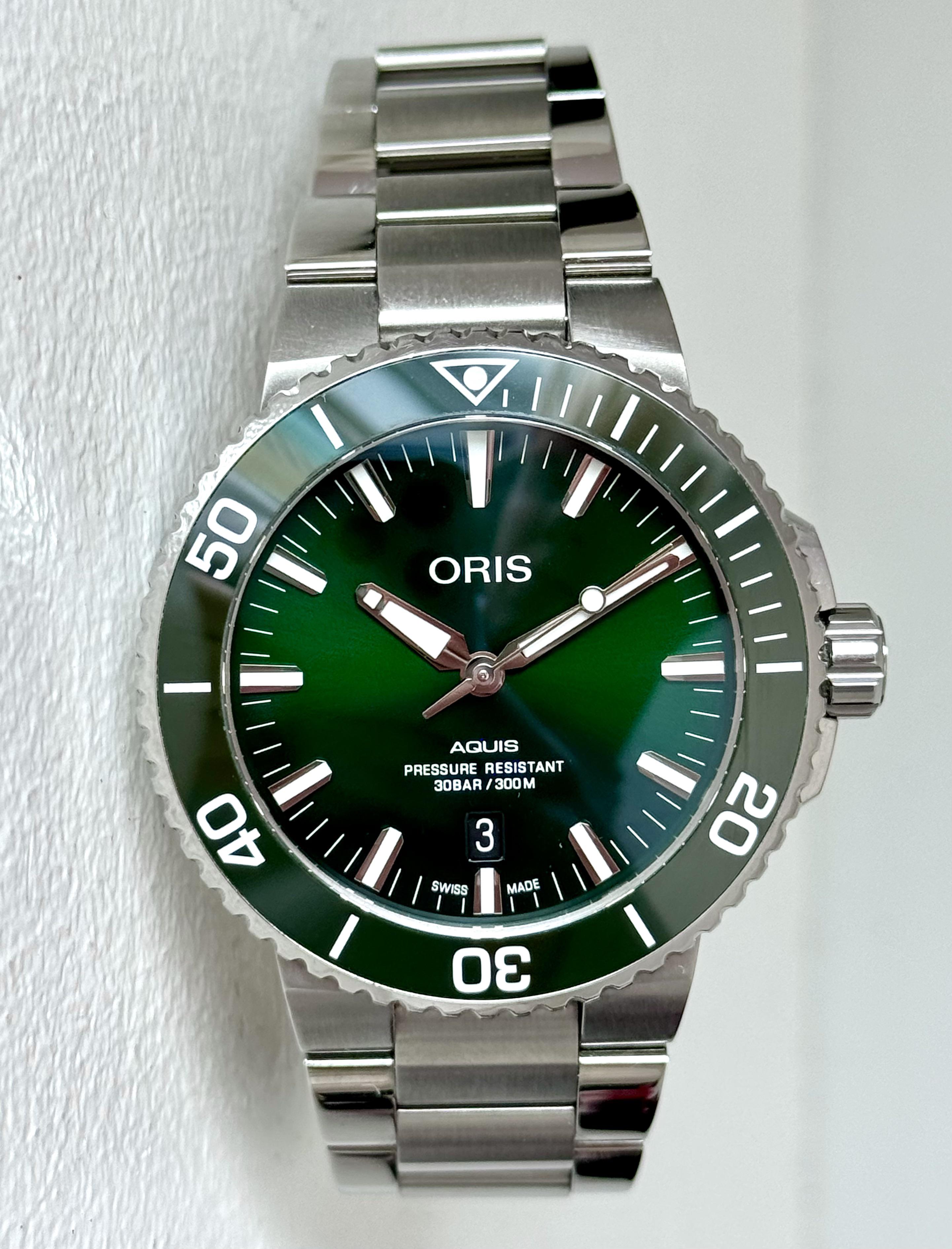 Oris Aquis 43.5 Tri Wing Screwdriver Bracelet Rubber Strap Change