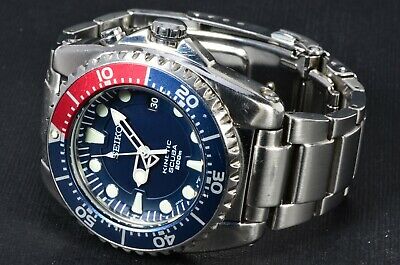 Seiko SKA369 5M62-0BL0 Pepsi Scuba 200m Diver Prospex Kinetic Stainless 708  | WatchCharts