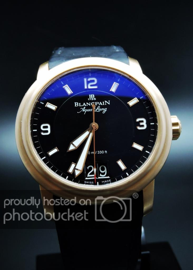 FS Blancpain Aqua Lung Grande Date 18ct Rose Gold with Rubber