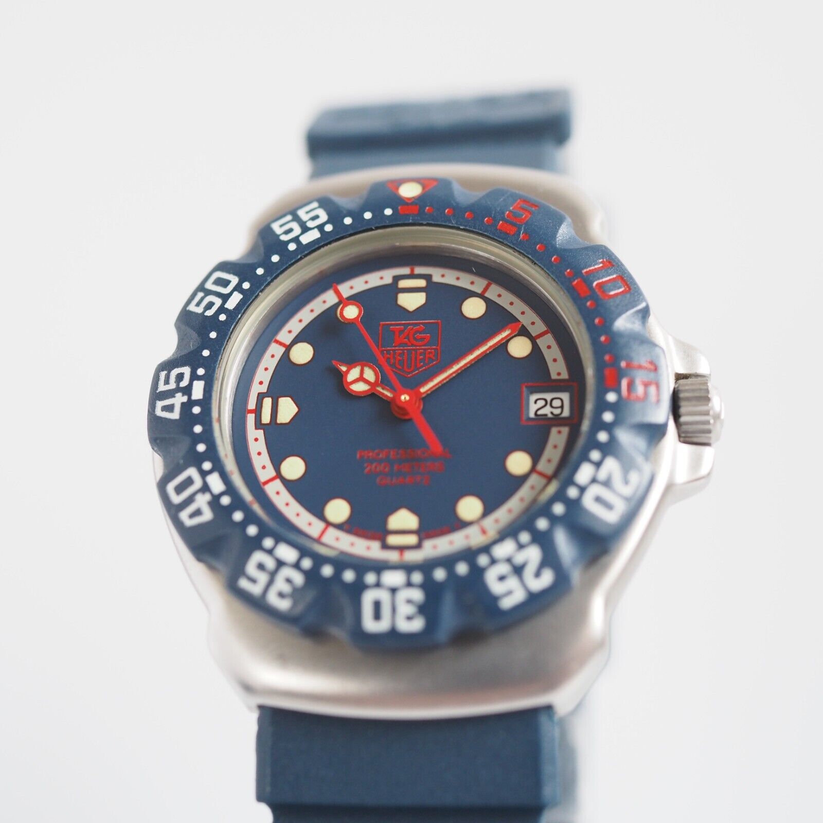 TAG Heuer Formula 1 Professional 200m WA1210 Quartz Boys Navy Dial